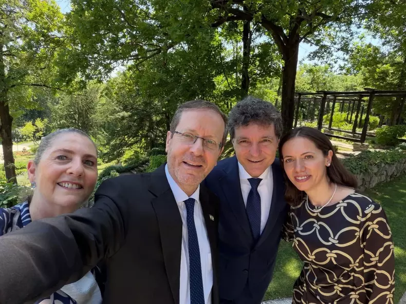 Mirabela Gradinaru primire oficiala Michal si Isaac Herzog 6