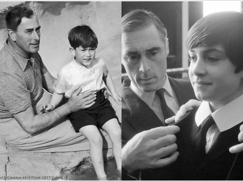 Lordul Louis Mountbatten, căruia Prințul Philip și Prințul Charles îi spuneau unchiul Dickie