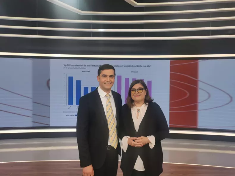 Catalin Deacu, TVR INFO si invitata sa