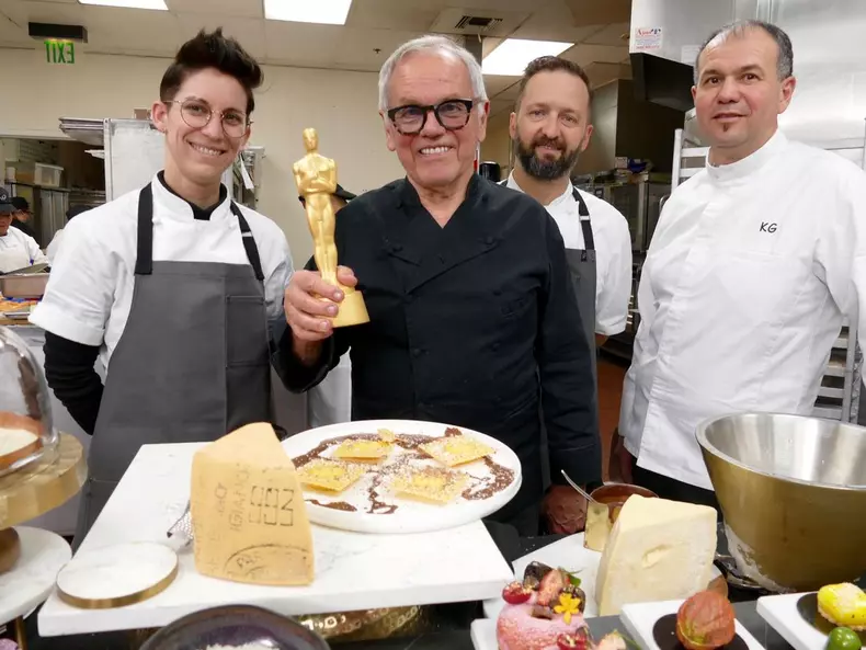 Oscars preparations in Los Angeles