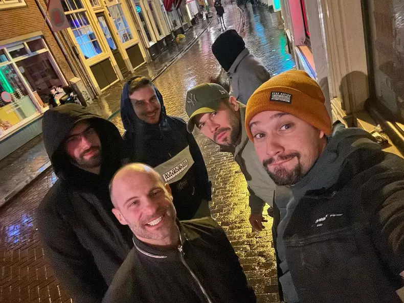Vlad Gherman, vacanta cu baietii in Amsterdam (2)