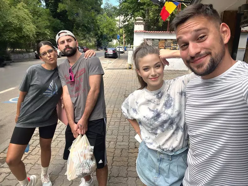 Valentin Sichim, Oana Moșneagu, Vlad Gherman și Mara Oprea