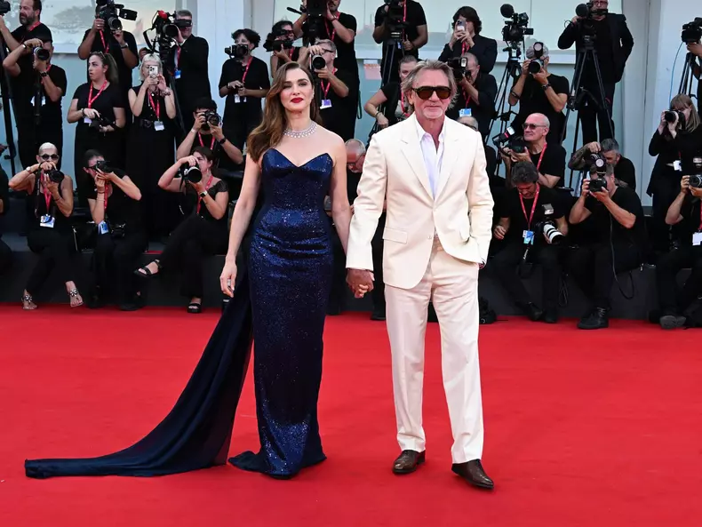 Daniel Craig and Rachel Weisz steal the scene at “Queer” red carpet event in Venice