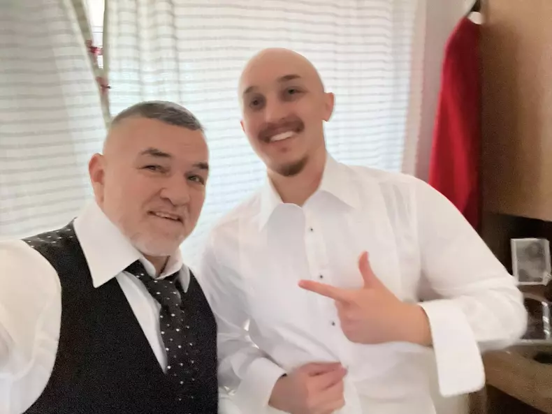 Leonard și Monica Doroftei, primele declarații după nunta fiului lor  (5)