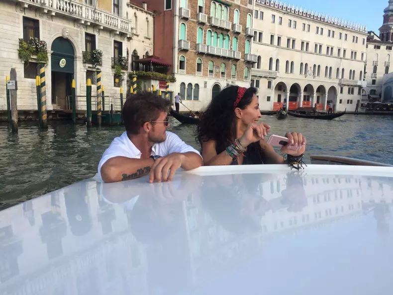 Mihaela Radulescu si Felix Baugmartner