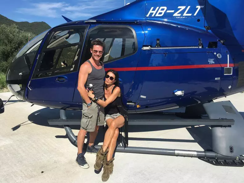 Mihaela Radulescu si Felix Baugmartner