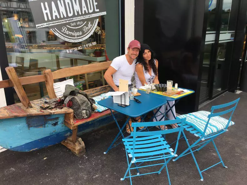 Mihaela Radulescu si Felix Baugmartner