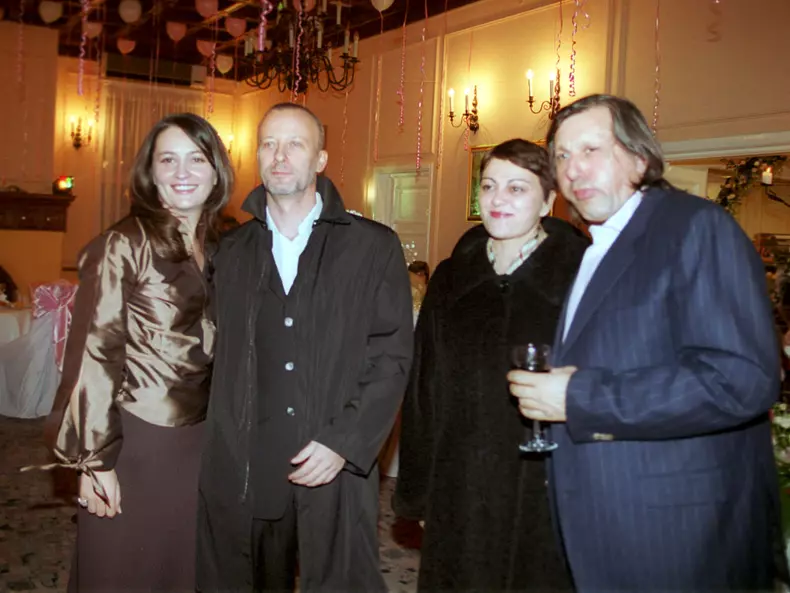 Andrei Gheorghe, Maria Olaru, fosta lui sotie, Amalia si Ilie Nastase