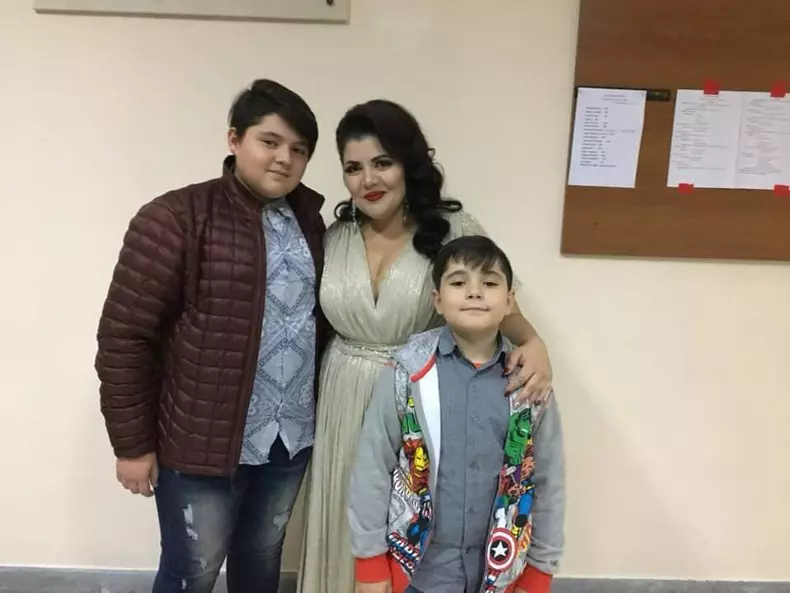 Anişoara Dabija are doi băieţi cu fostul soţ