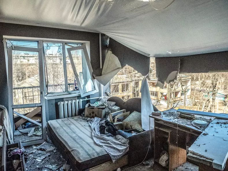 Bombing in the north of the city - Kiev