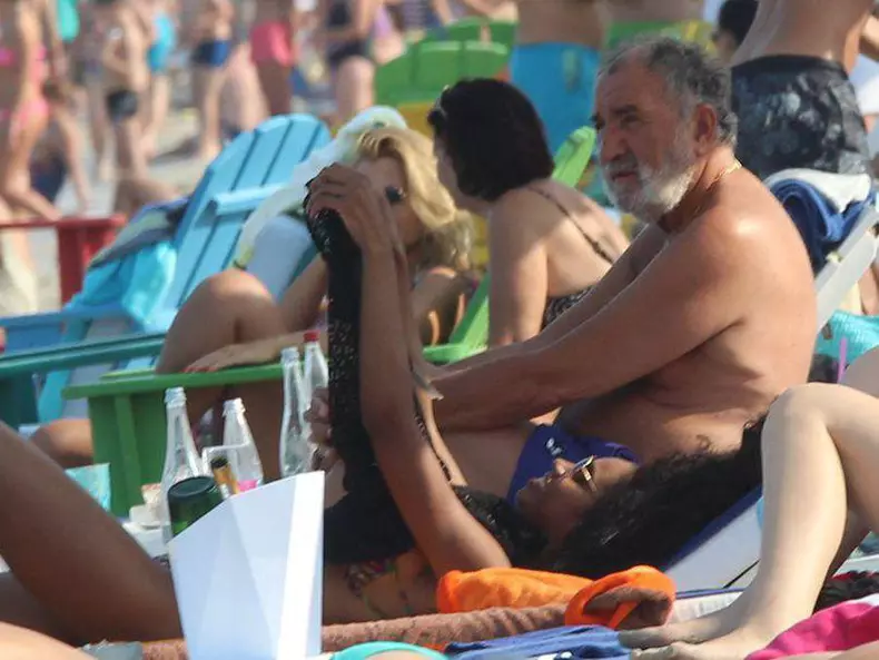 Ion Tiriac si Laurette