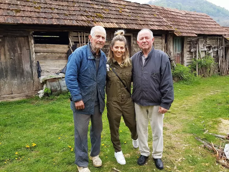 Lidia impreuna cu tatal sau