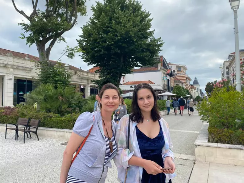 Livia Dila si fiica ei