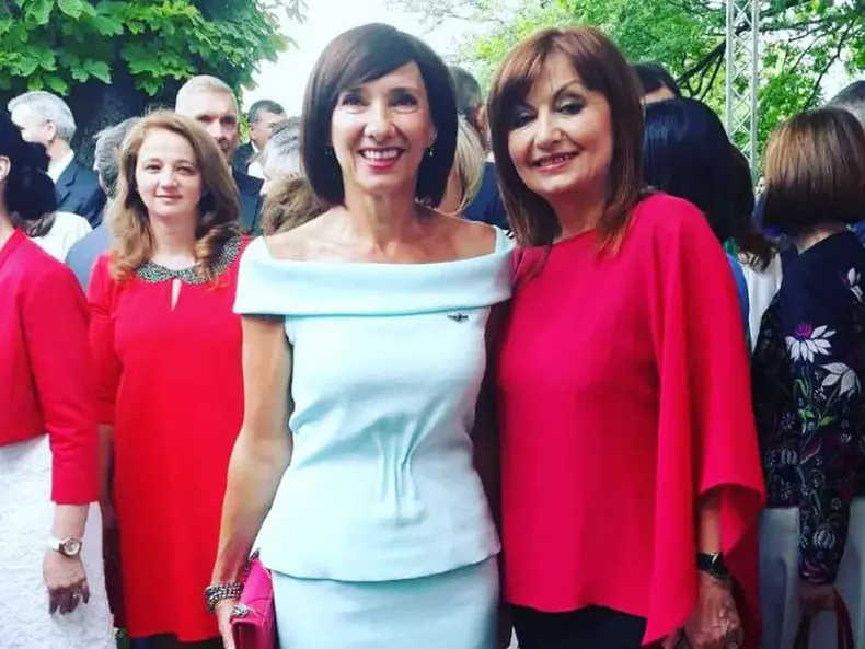 eli laslean si carmen iohannis