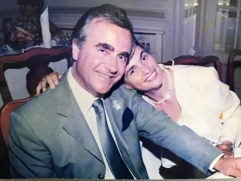 Felicia Filip și Cristian Mihăilescu in tinerete
