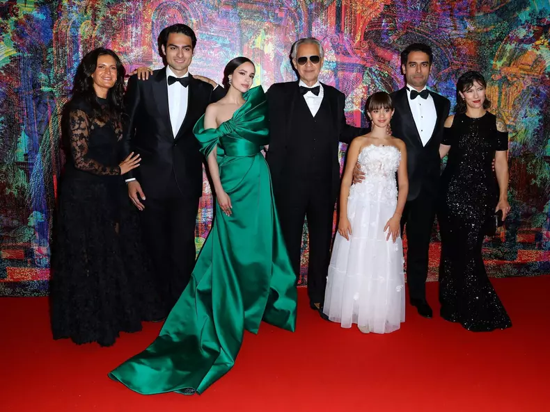 Roma Cinema Fest 2024. Rome Film Fest. Red carpet for the film "Andrea Bocelli 30: The celebration".