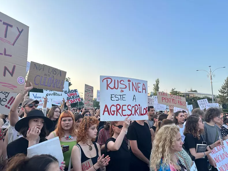 protest piata victoriei