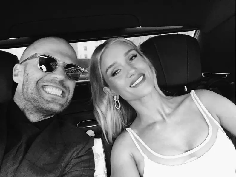 Rosie Huntington-Whiteley și Jason Statham