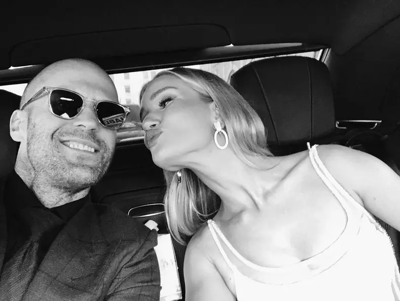 Rosie Huntington-Whiteley și Jason Statham