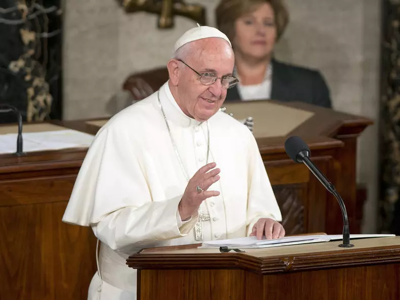 Pope Francis Addresses a Joint Session of Congress
