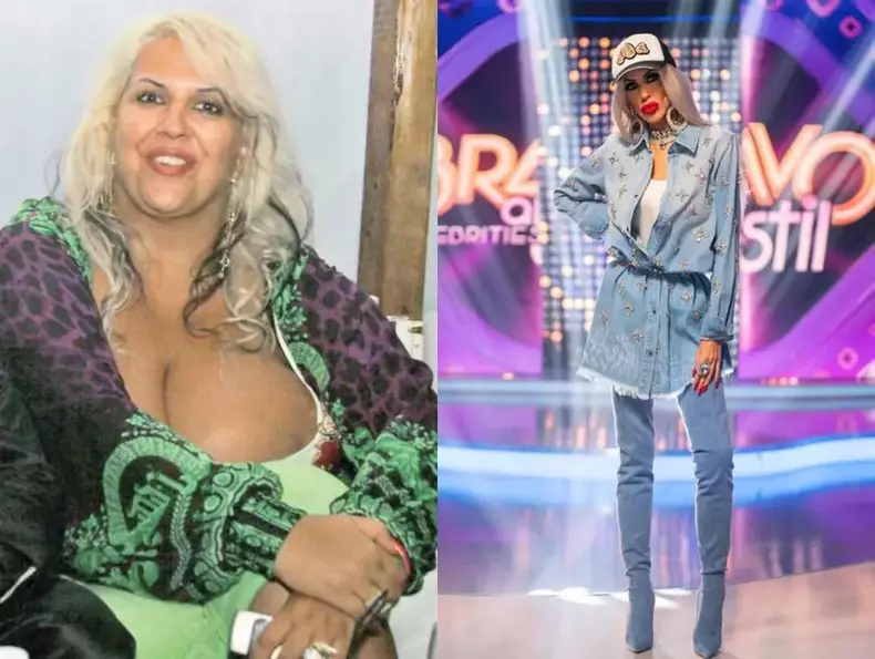 Raluca Bădulescu tânără înainte să slăbească (1)