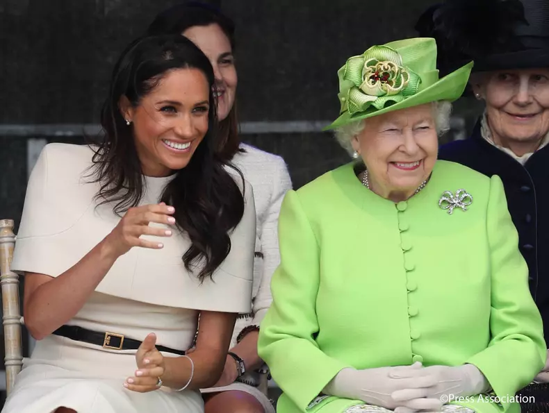 Meghan Markle si Regina Elisabeta a II-a 4