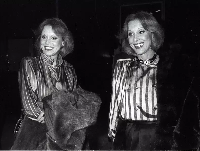 19840207-ROMA-PREMIATISSIMA-Alice ed Helen Kessler. ANSA ARCHIVIO/Busta 2759