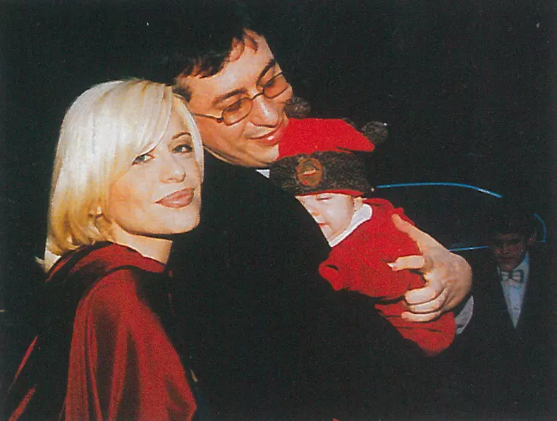 1999 Loredana, Andrei Boncea si fiica lor, Elena