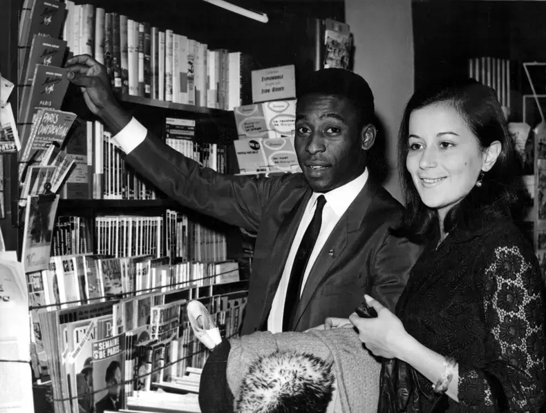 17th March 1966: World famous Brazilian,