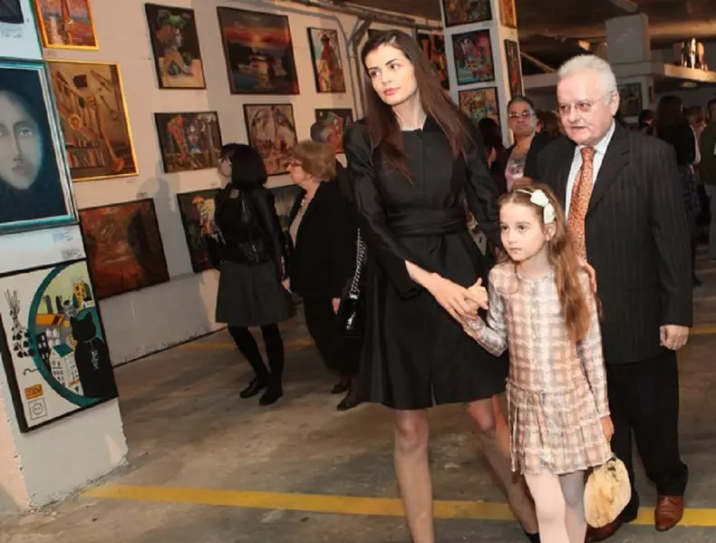 Irinel Columbeanu cu Monica Gabor si Irinuca