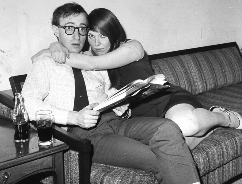 Woody Allen and Louise Lasser