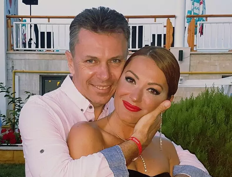 Anca Țurcașiu și fostul soț, medicul stomatolog Cristian Georgescu