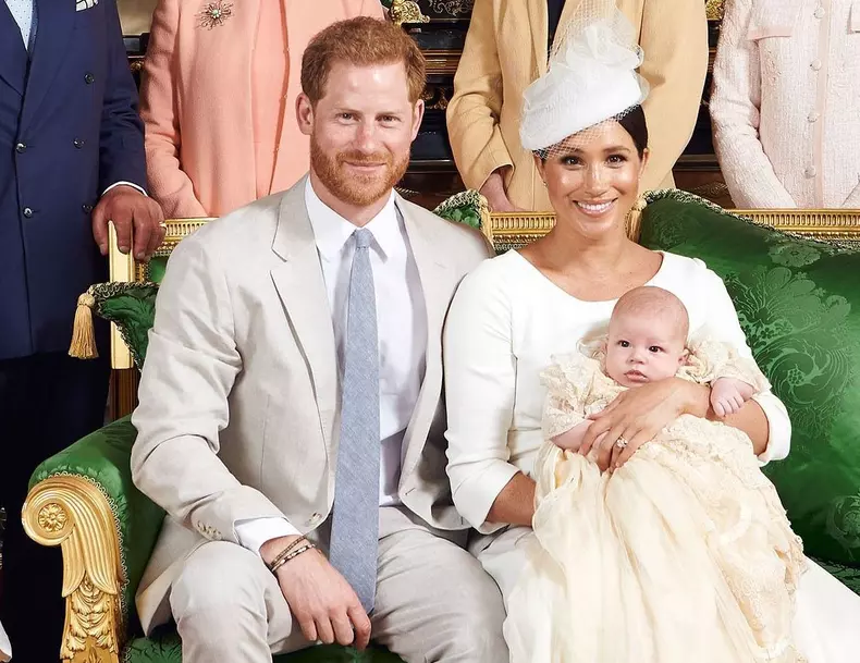 The Christening of Archie Harrison Mountbatten-Windsor