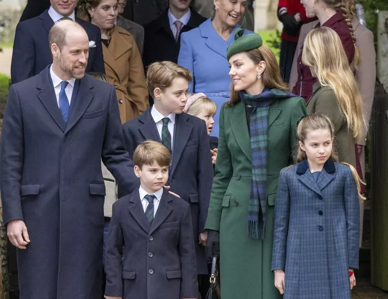The Royal Family Attends Christmas Morning Service At St Mary Magdalene Church In Sandringham, Norfolk