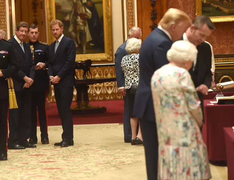 Prințul Harry și Donald Trump