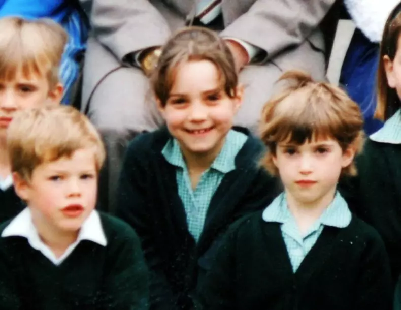 Cum arăta Kate Middleton în copilărie