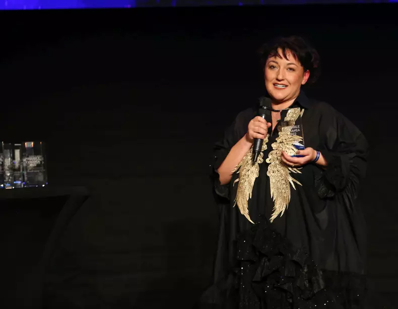 Ecaterina Ladin la Premiile TVMania 2022