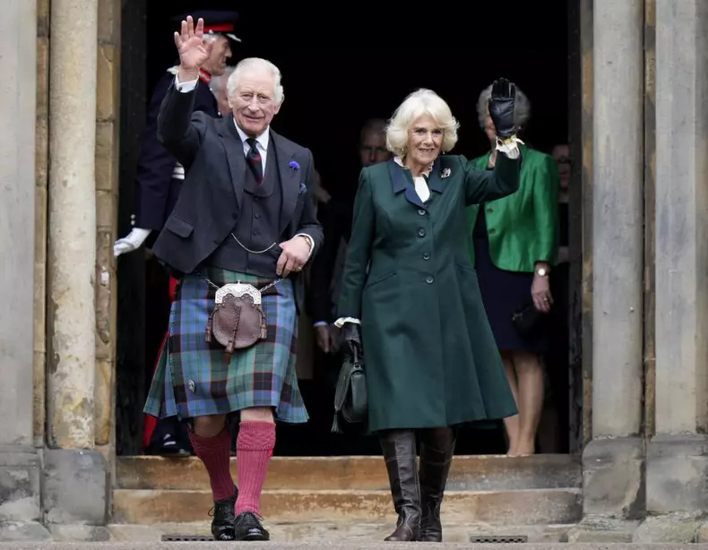 King Charles III and Camilla
