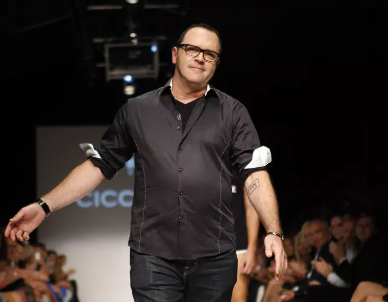 PREMIERE COLLECTION DE CHAUSSURES DE " CHRISTOPHER CICCONE " (FRERE DE MADONNA) PENDANT LA FASHION WEEK A LONDRES