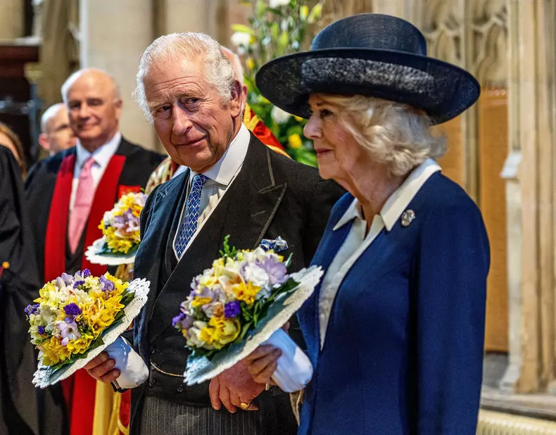 King Charles & Camilla at Royal Maundy Service