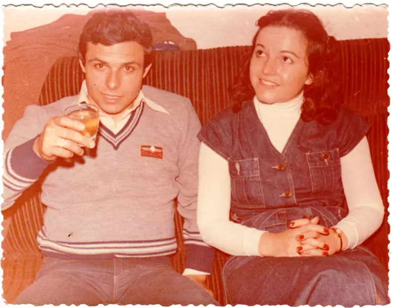 Maria Cârneci și Romulus Petrescu