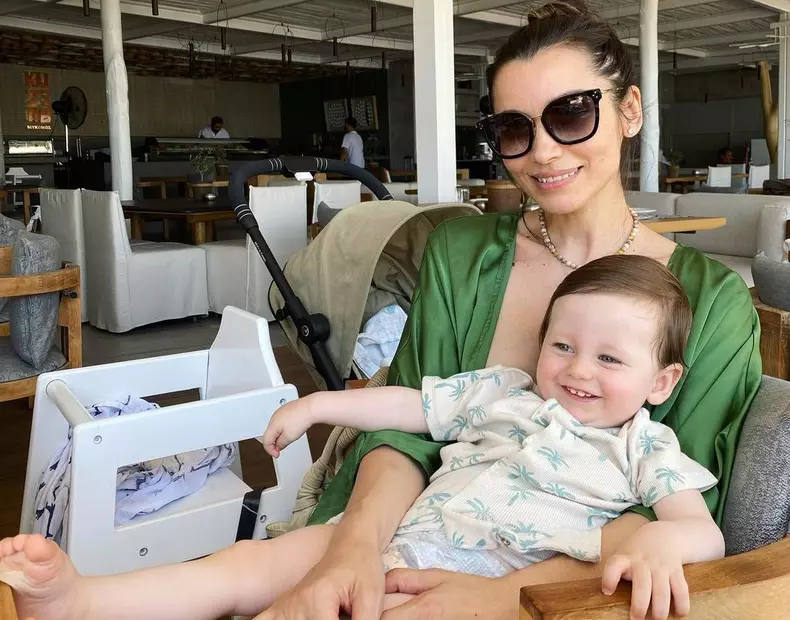 Fiul lui Lili Sandu a împlinit un an! Imaginile cu Thomas Jay care i-au emoționat pe fani Minune mică! (3)