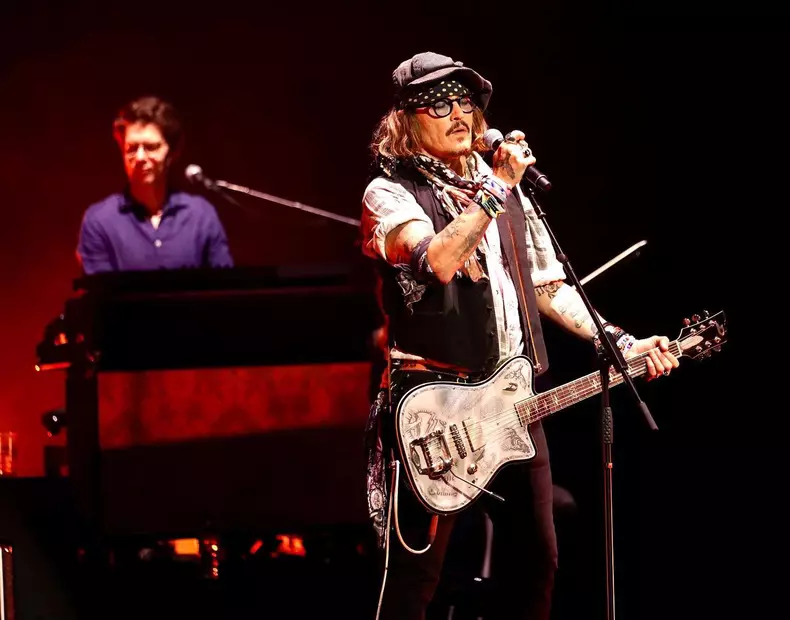 Johnny Depp in London