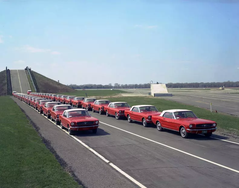 Mustang Trivia: 29,545 miles