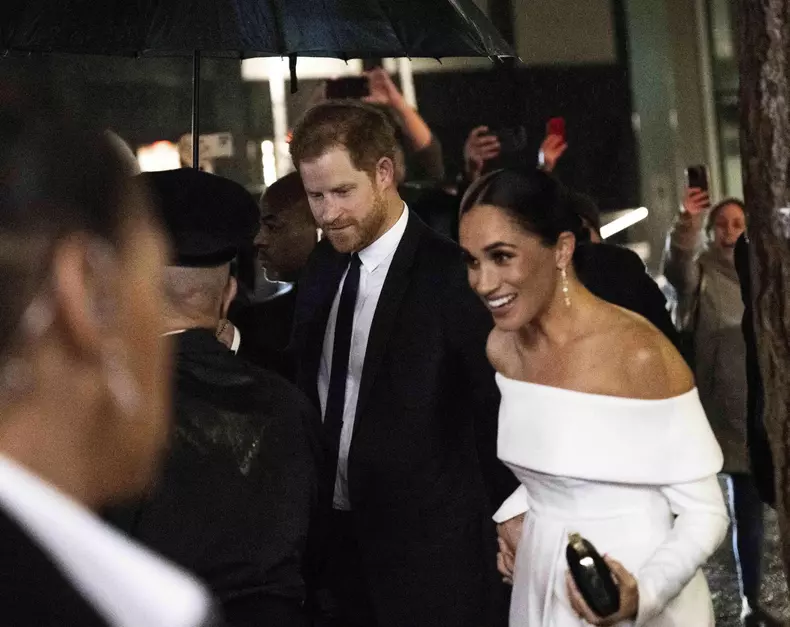 Meghan Markle și Prințul Harry, premiați la gala organizată în New York