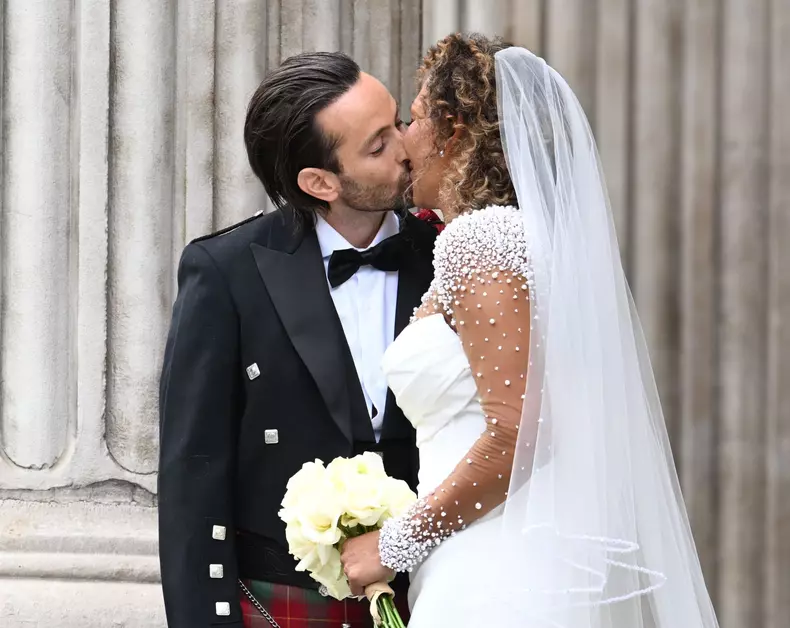 The Wedding Of Mel B And Rory McPhee At St Paul'S Cathedral