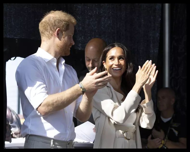Prince Harry and Meghan Markle at Invictus Games -Day Four