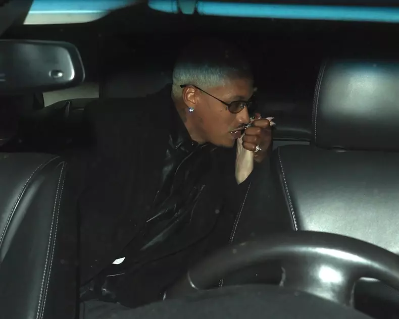 New couple alert? Cher and Amber Rose's ex Alexander Edwards are seen holding hands while arriving for dinner in West Hollywood