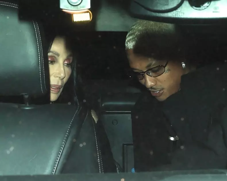 New couple alert? Cher and Amber Rose's ex Alexander Edwards pack on the PDA while leaving The Nice Guy in West Hollywood