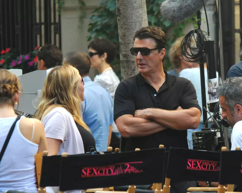 Sarah Jessica Parker On the Set of "Sex And The City 2"